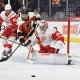 Hot and Cold NHL betting teams for moneyline and ATS Alex Lyon Detroit Red Wings