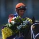Jockey John Valezquez rides Uncle Mo