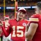 NFL division exact finishing order Patrick Mahomes Kansas City Chiefs