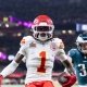 Sports betting statistics Xavier Worthy Kansas City Chiefs
